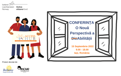 Conferința Regională „O Nouă Perspectivă a DizAbilităţii” reunește la Iași reprezentanți ai ONG-urilor și autorități și instituții publice locale